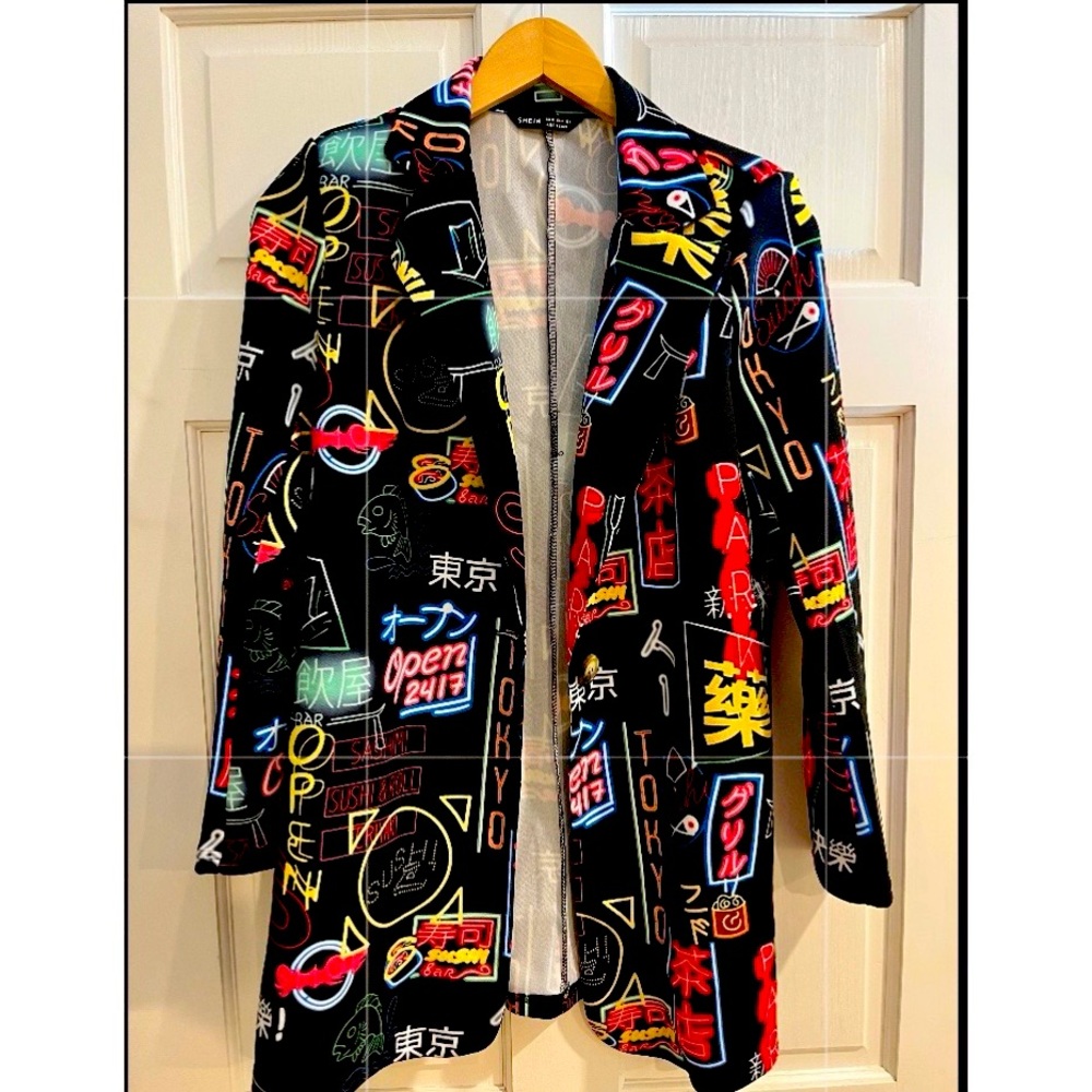 SHEIN Blazer. Multi Colored Brand New